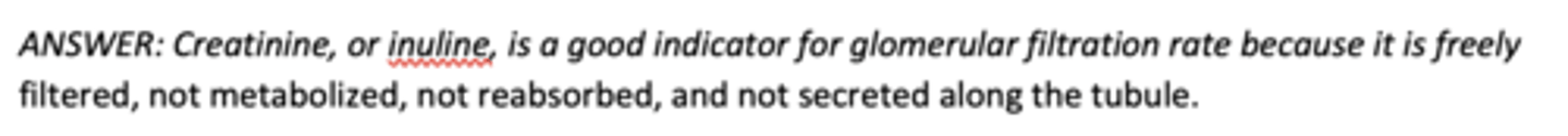 <p>A) Creatinine</p>