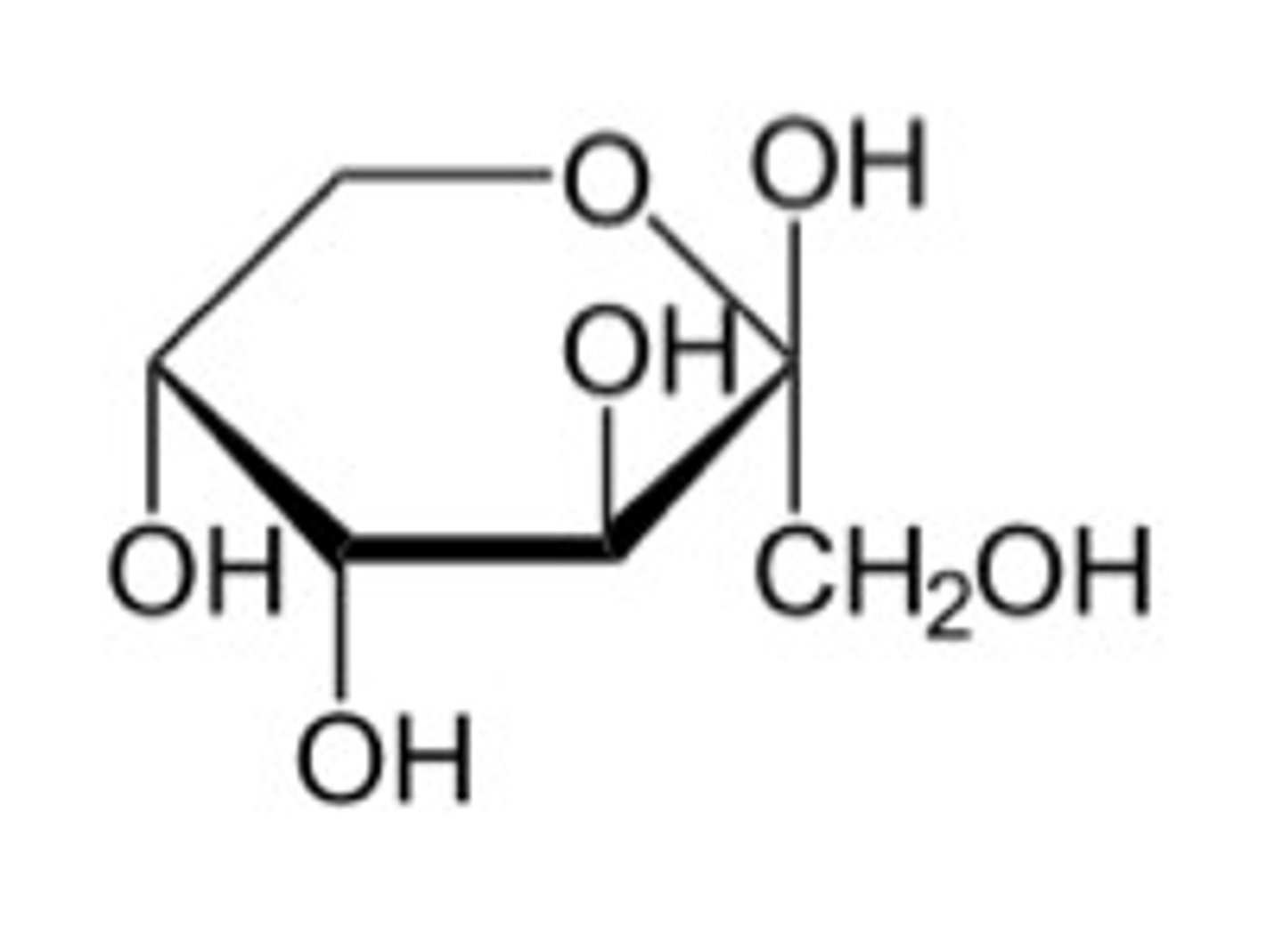 <p>monosaccharide</p><p>sugar naturally found in fruit, honey, vegetables</p>