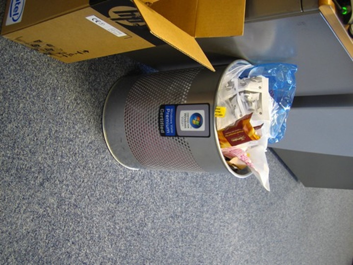 <p>wastepaper basket</p>