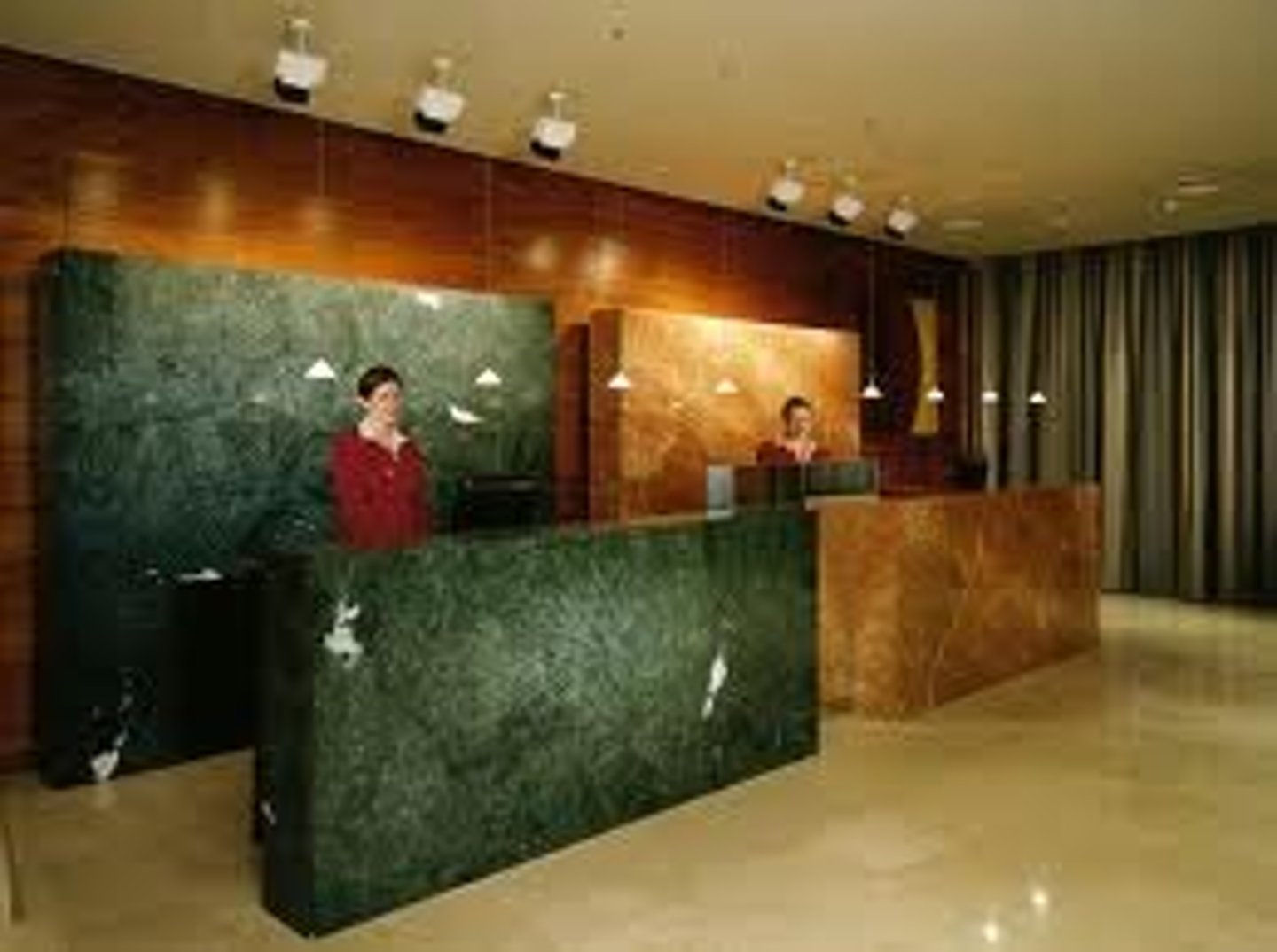 <p>reception desk</p>