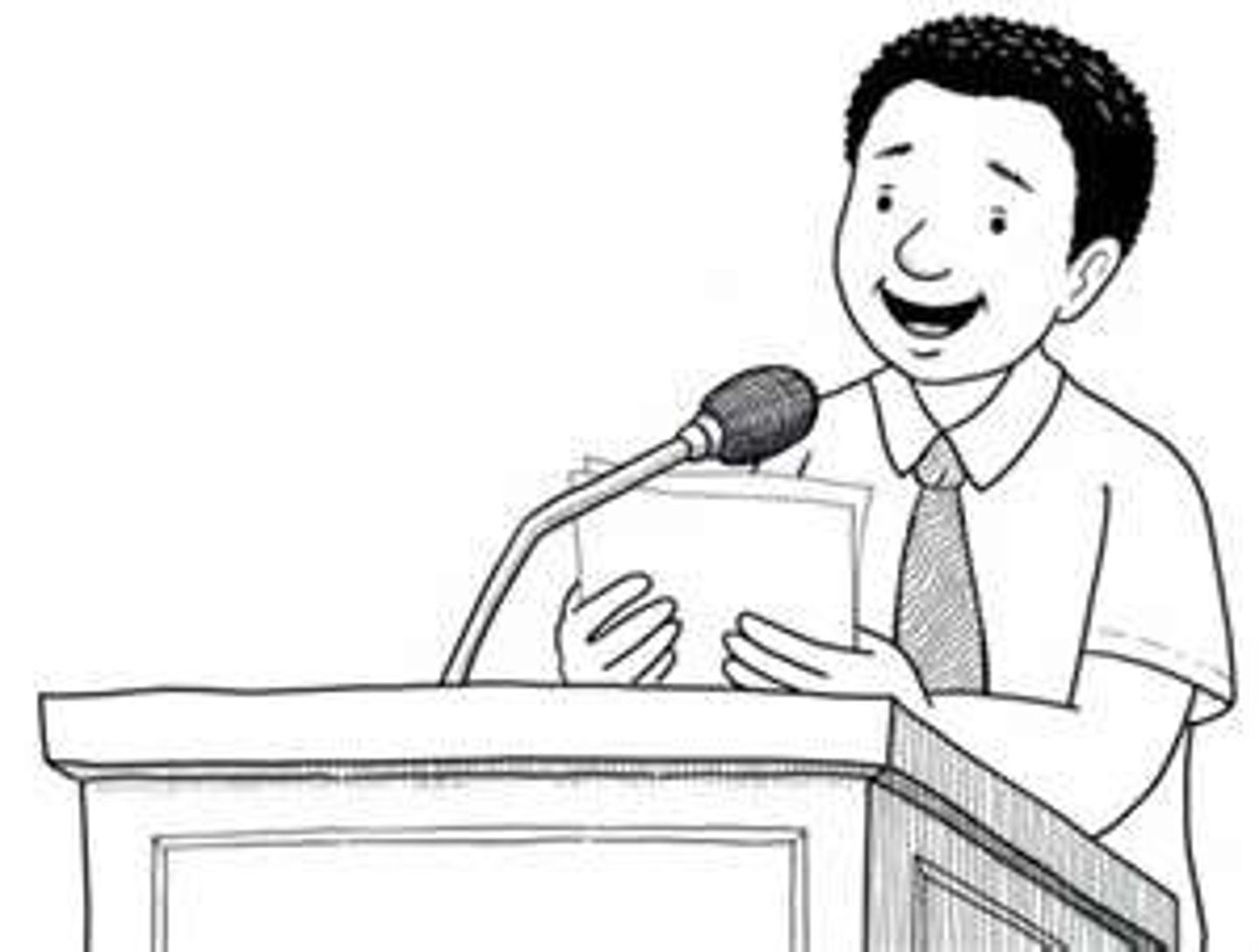 <p>You speak, you talk (formal)</p>