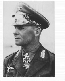 who was the German General fought against Patton in Africa