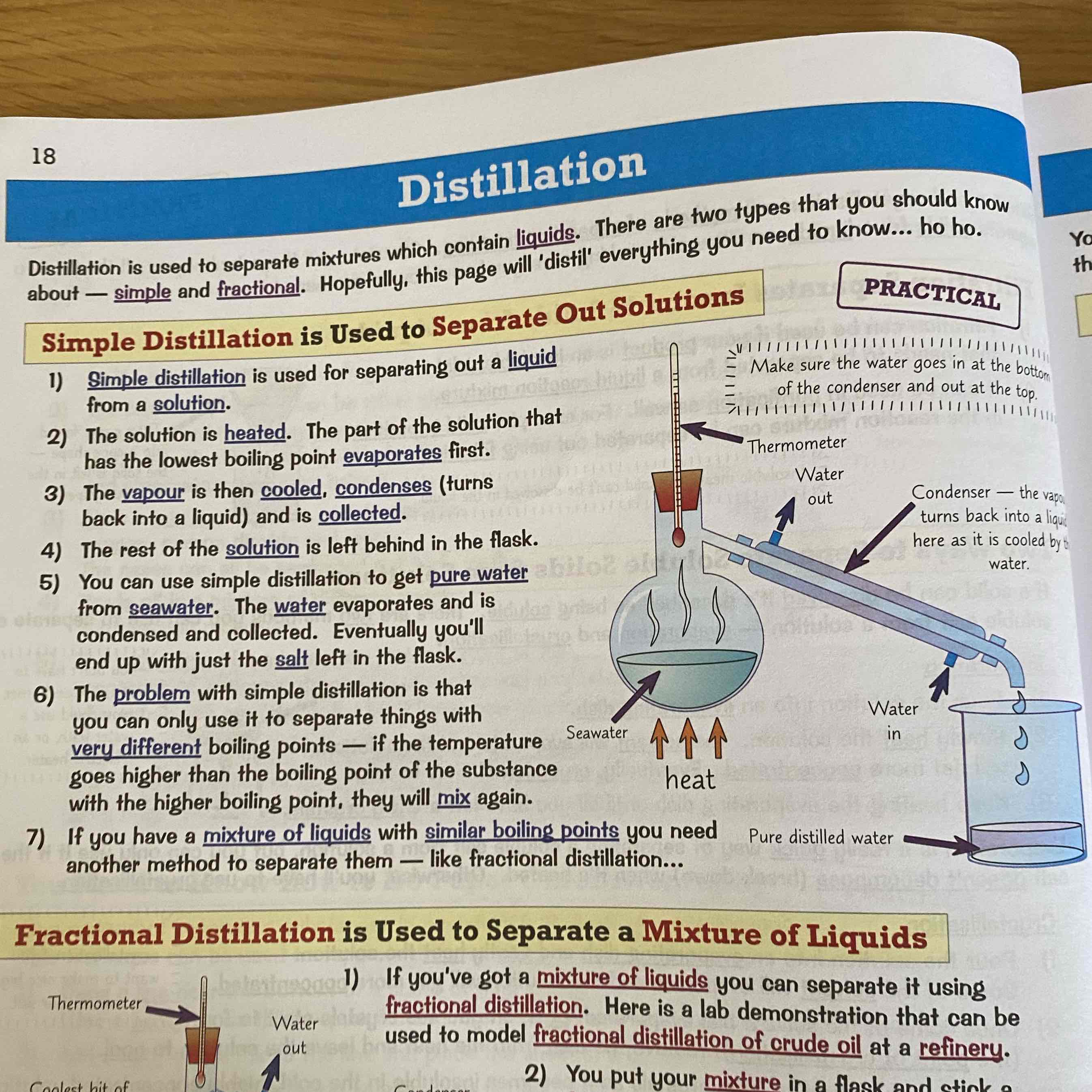 <p>Used to separate a liquid from a solution.</p><p>See image for more info:</p>