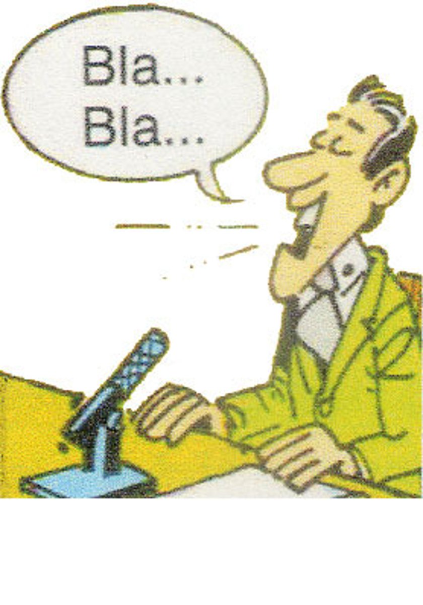 <p>he/she speaks</p>