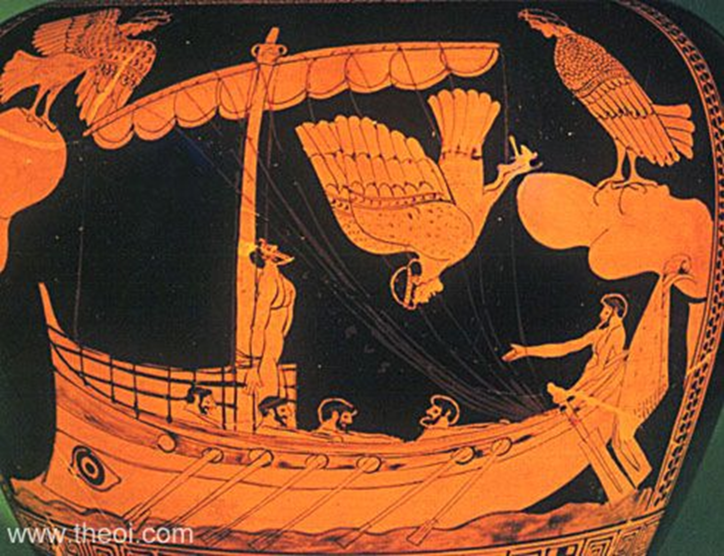 <p>Odysseus and the Sirens</p>