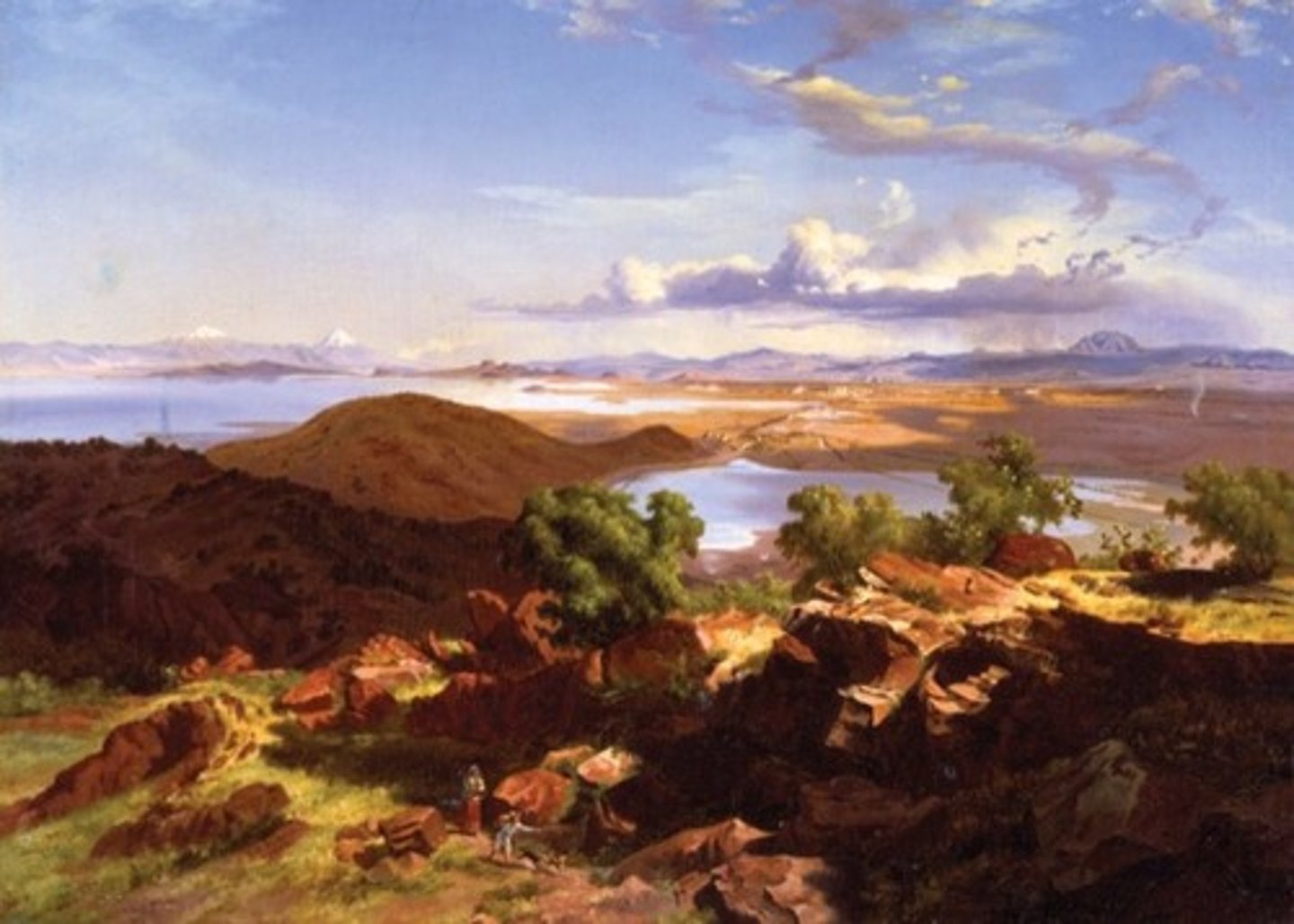 <p>1882</p><p>Jose Maria Velasco</p><p>Oil on Canvas</p><p>scientific approach</p><p>create a national identity</p>