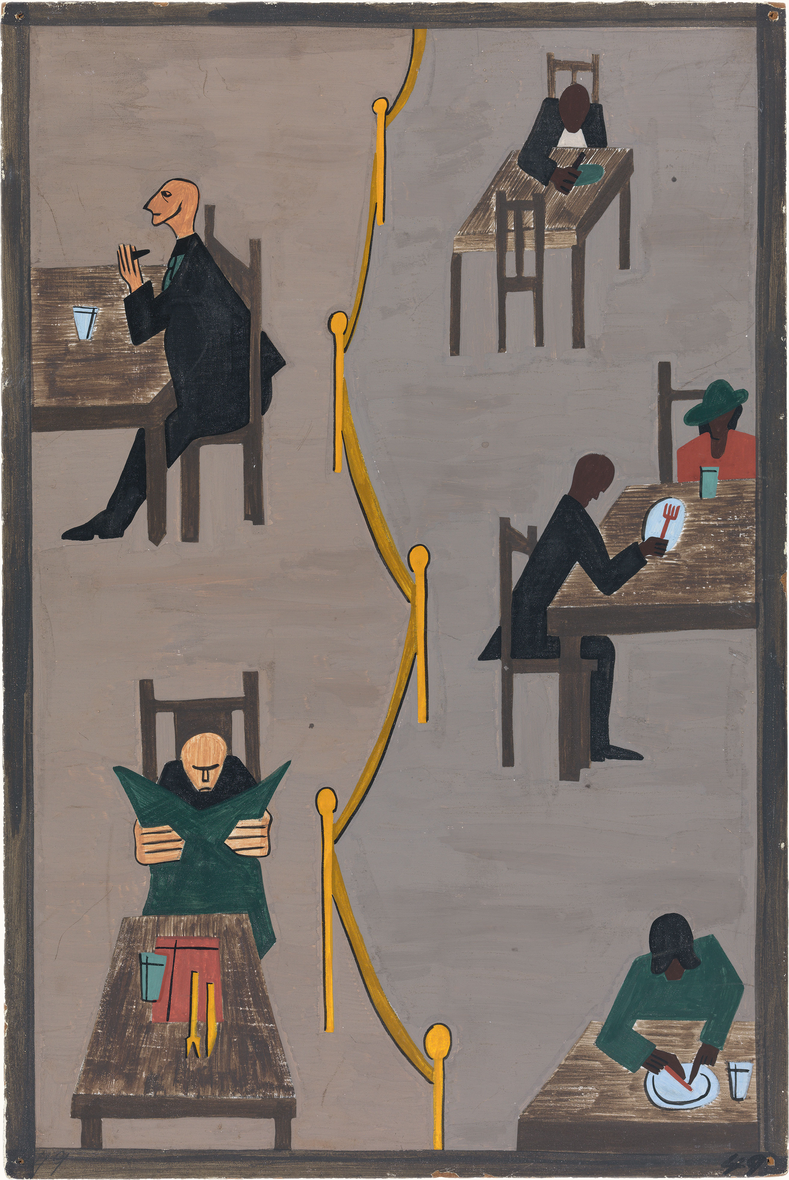 <p>The Migration of the Negro, Panel no. 49</p>