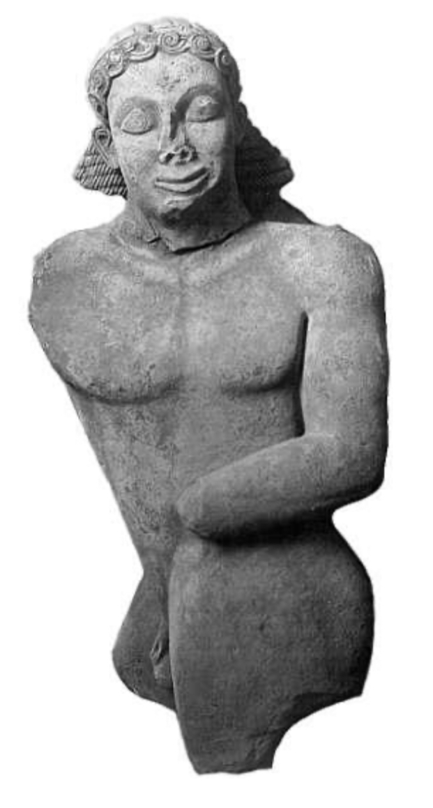 <p>How is the figure of Chrysaor typical of the Archaic period?</p>