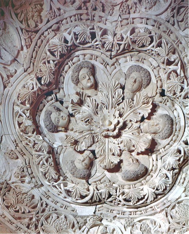 <p>Stucco Dome, Khirbat al-Mafjar, c. 750 CE</p>