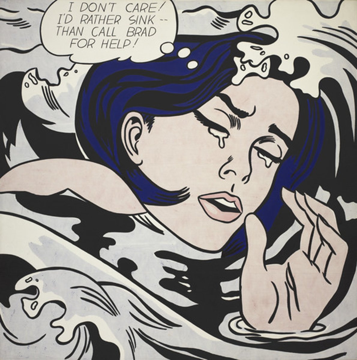 <p>Pop Art, Lichtenstein, American, 1963</p>