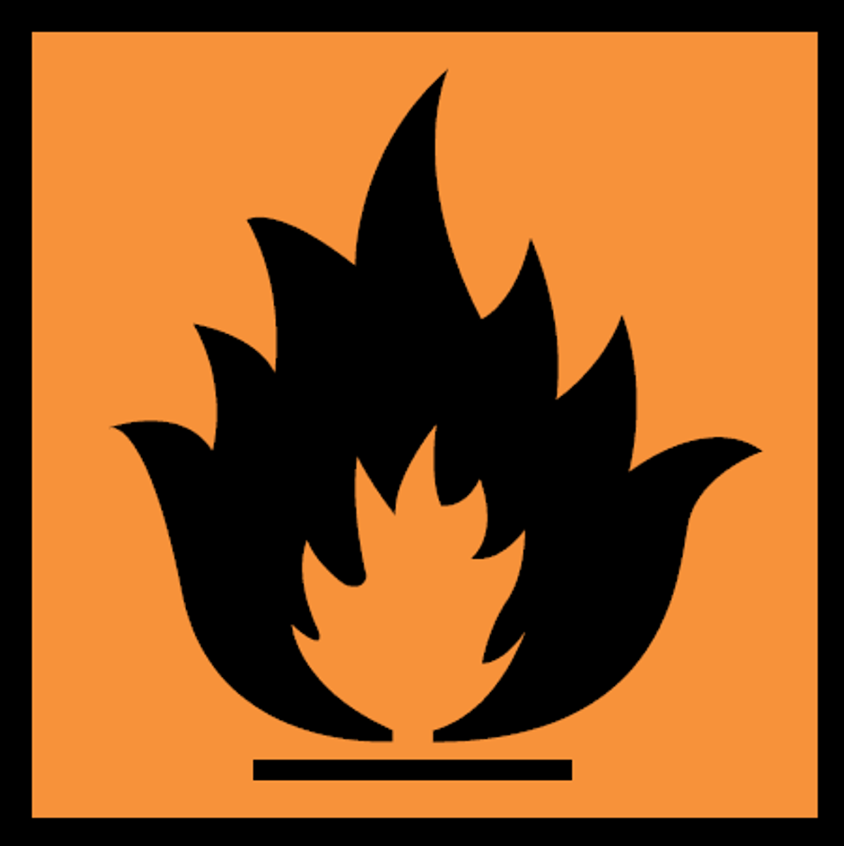 <p>easily set on fire, able to burn</p>