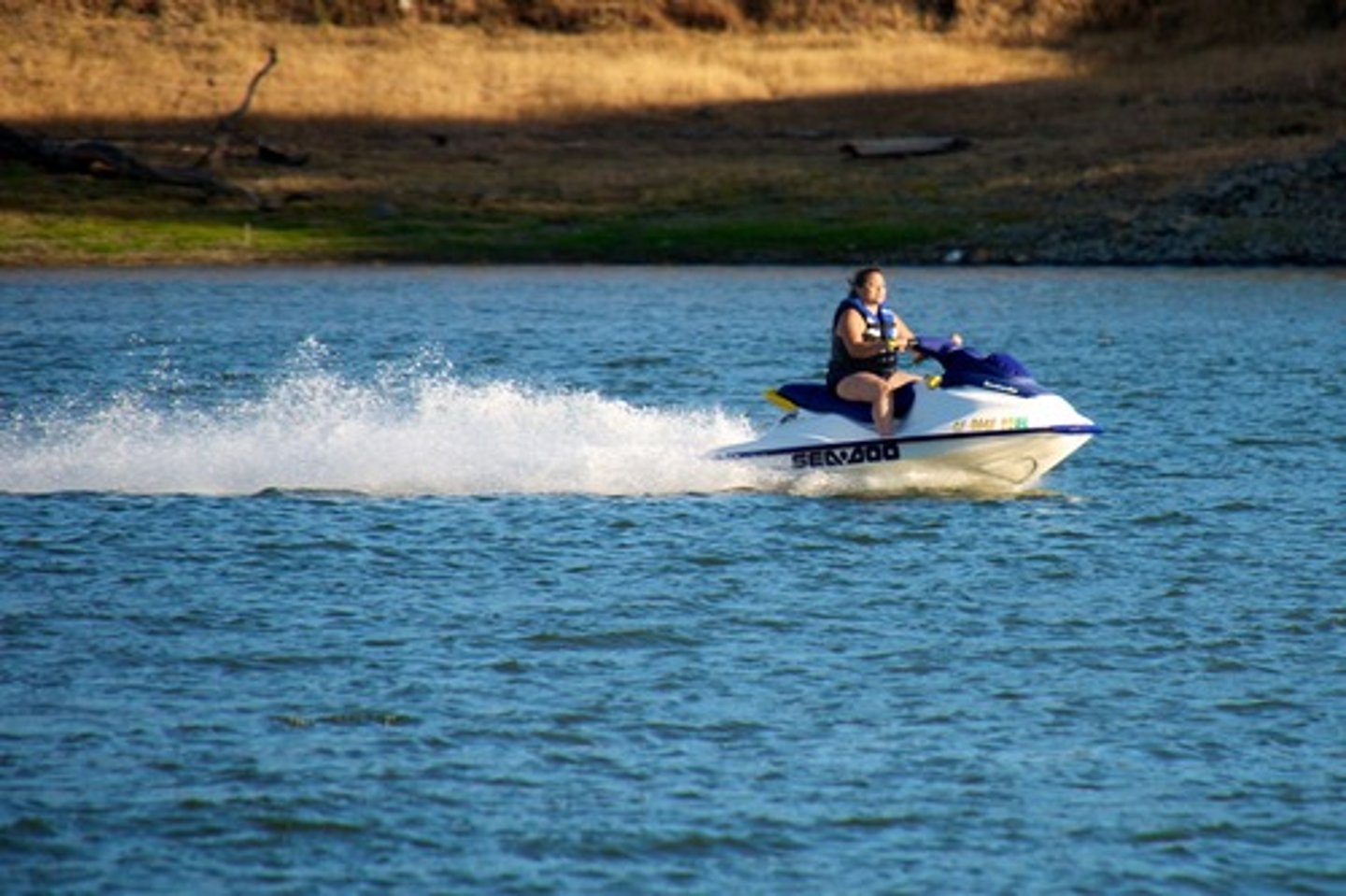 <p>to jetski</p>