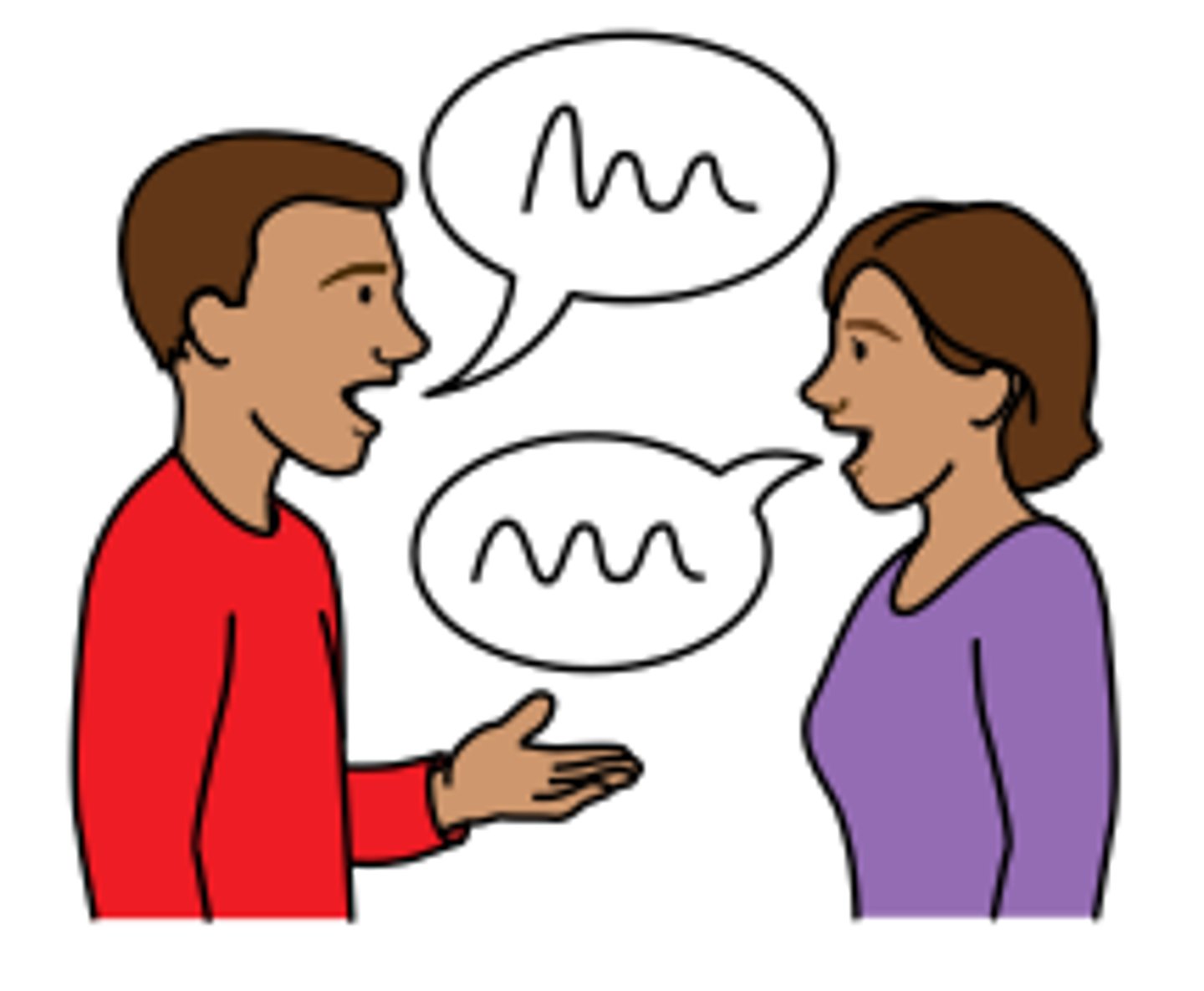 <p>talk, chat (= 얘기)</p>