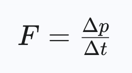<p>Force is the rate of change of momentum. F=ma is listed, but this definition is key.</p>