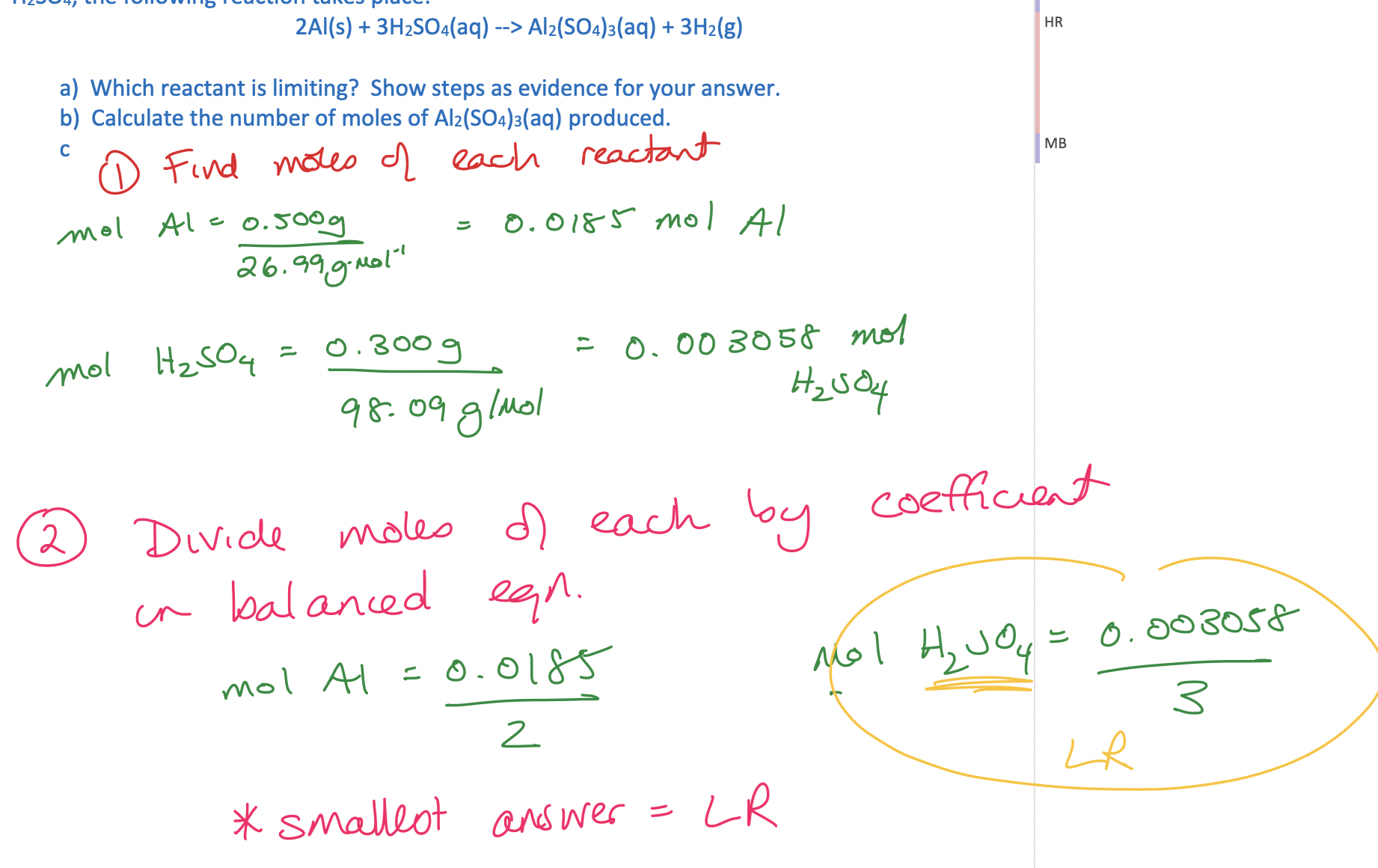 Answer \*Image Inserted

(continue additional practices in OneNote note) 