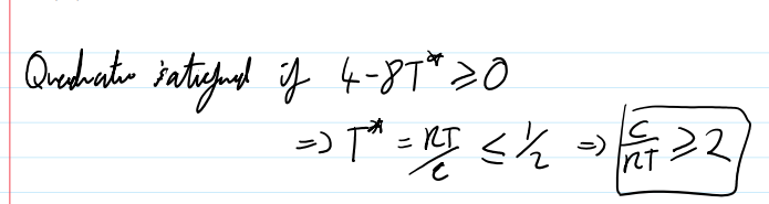 <p>quadratic satisfaction if </p>