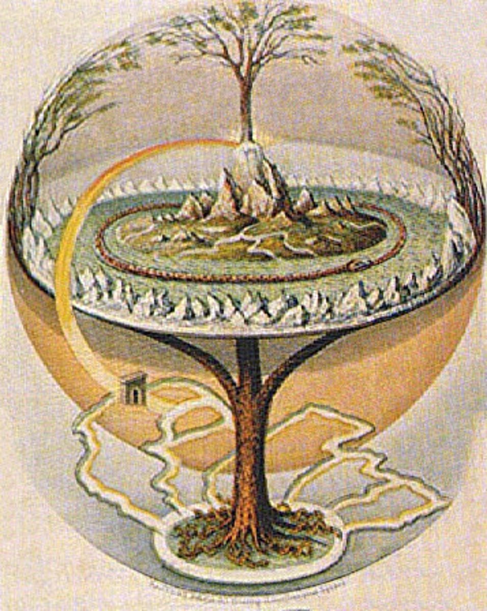 <p>A sacred marker indicating a culture's center of the world.</p>