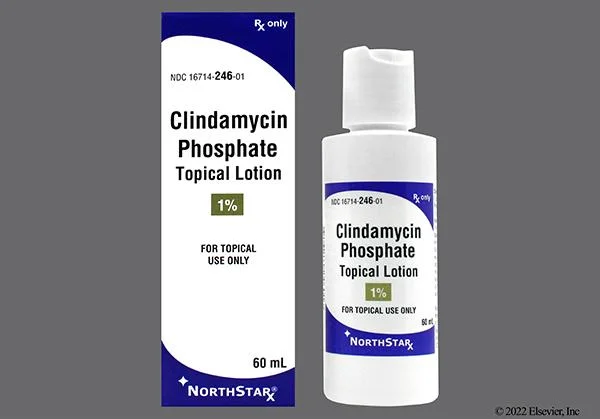 <p>Clindamycin (topical)</p>