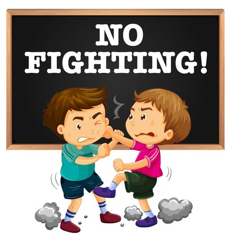 <p><strong>Keep Hands to Yourself</strong></p><p></p><p>No pushing, hitting, or unnecessary touching of others.</p>