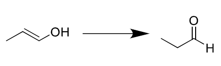 <ul><li><p>regiochemistry? anti-markovnikov (OH to less substituted carbon)</p></li><li><p>stereochemistry? N/A, pdt immediately tautomerizes</p></li><li><p>notes: makes ketone or aldehyde final pdt</p></li></ul><p></p>