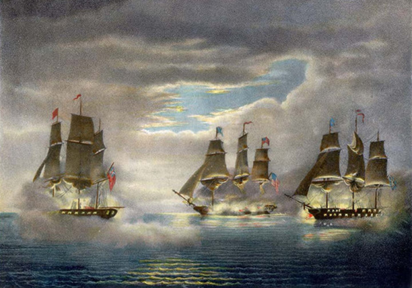 <p>attacked by the British attempting impressment, 3 US sailors die, 18 wounded</p>