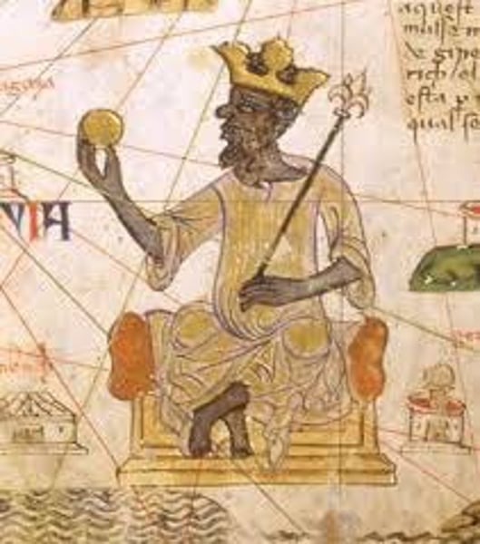<p>Ruler of Mali (r. 1312-1337). His extravagant pilgrimage through Egypt to Mecca in 1324-1325 established the empire's reputation for wealth in the Mediterranean world.</p>
