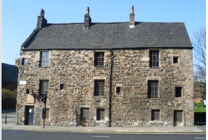 <p>Provands Lordship, Glasgow, built as Manse of St Nicholas’ Hospital by Andrew Muirhead, Bishop of Glasgow 1471.</p>