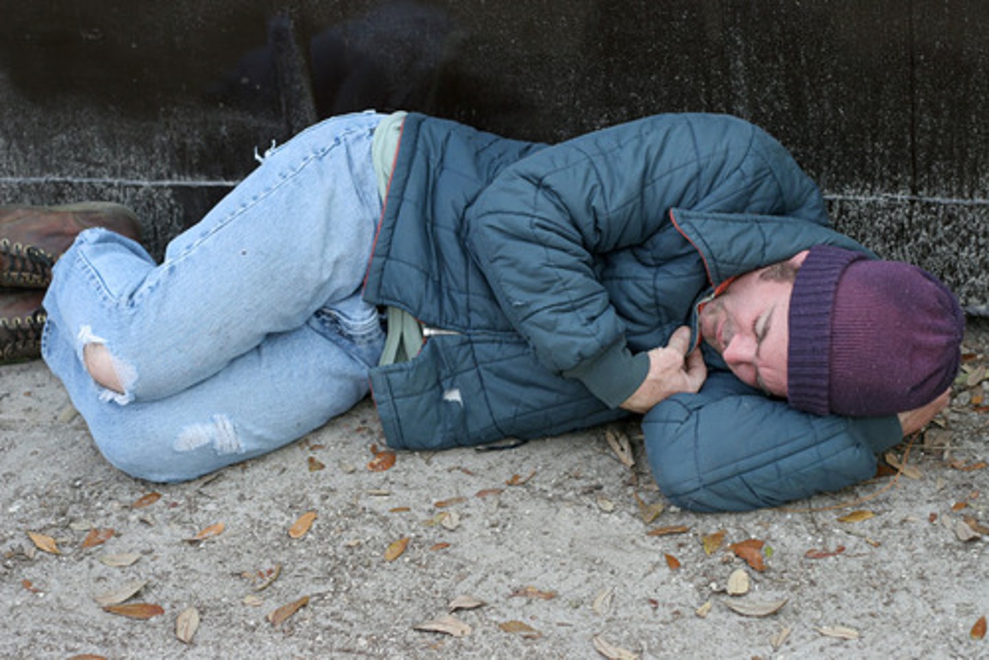 <p>homeless people</p>