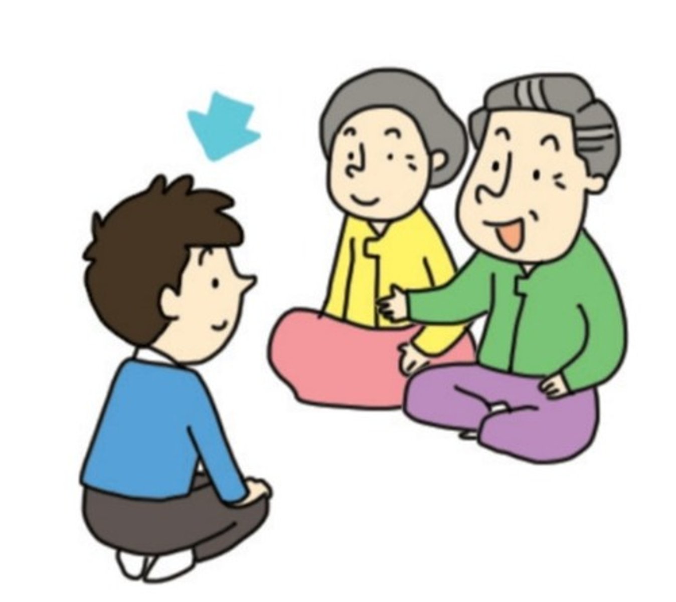 <p>mendengarkan nasihat</p>