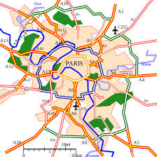 <p>area organized around a central node; e.g., the delivery area of a local newspaper</p>