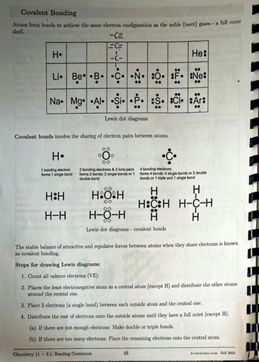 <p>A polar covalent bond is formed when electrons are shared unequally between two atoms, resulting in partial charges.</p>