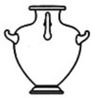 <p>three-handled vase</p>