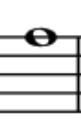 <p>Name the fret and string this note is on</p>