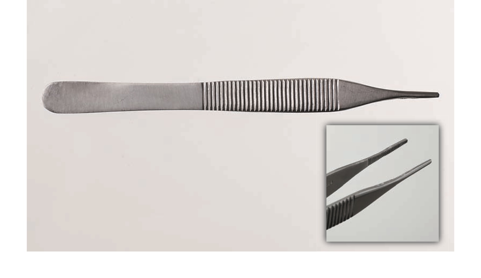 <p>Plain Adson forceps</p>