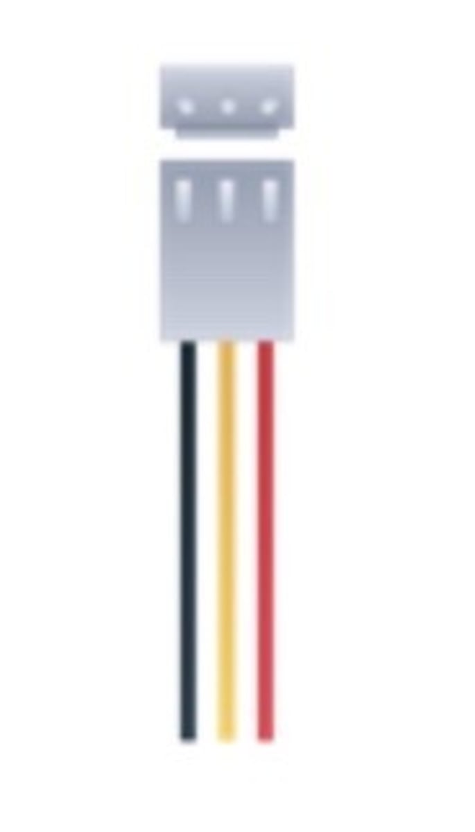 <p>Molex KK</p><p>5V &amp; 12V</p>