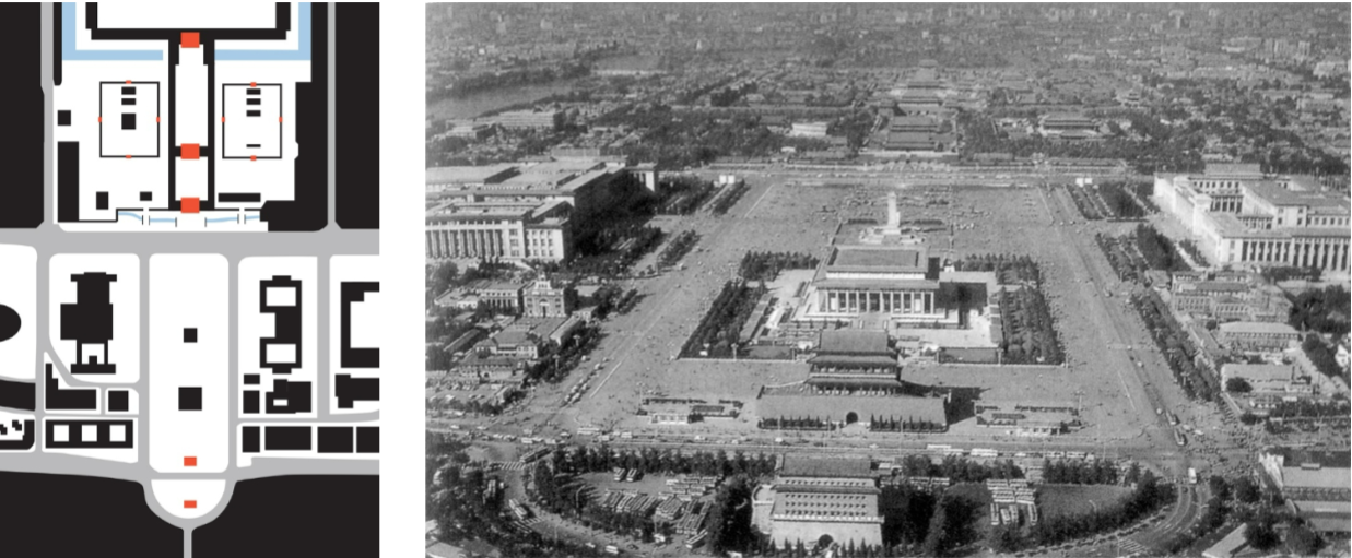 <p><span>Tian’anmen Square, various architects (Beijing, China, ca. 1958-1977)</span></p>