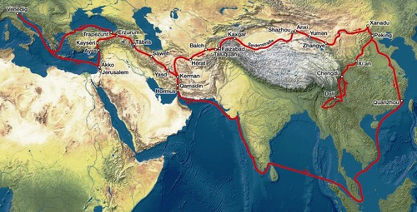 <p>(1254-1324) Italian explorer and author.</p>