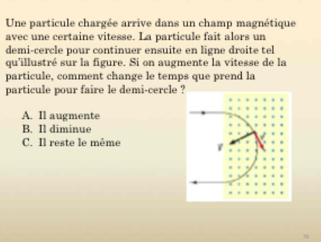 <p>Répondre à la question suivante</p>