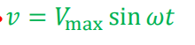 <p>v = instantaneous voltage</p><p>V<sub>max </sub>= peak (maximum) voltage</p><p>ω = angular frequency</p><p>t = time</p><p>sin(ωt) = describes how the voltage varies sinusoidally with time</p><p></p>