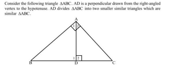 <p>Prove that triangle ABC Ill triangle DAC ||| triangle DBA</p>