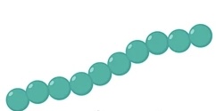<p>Spherical bacteria that remain attached in chain like patterns</p>