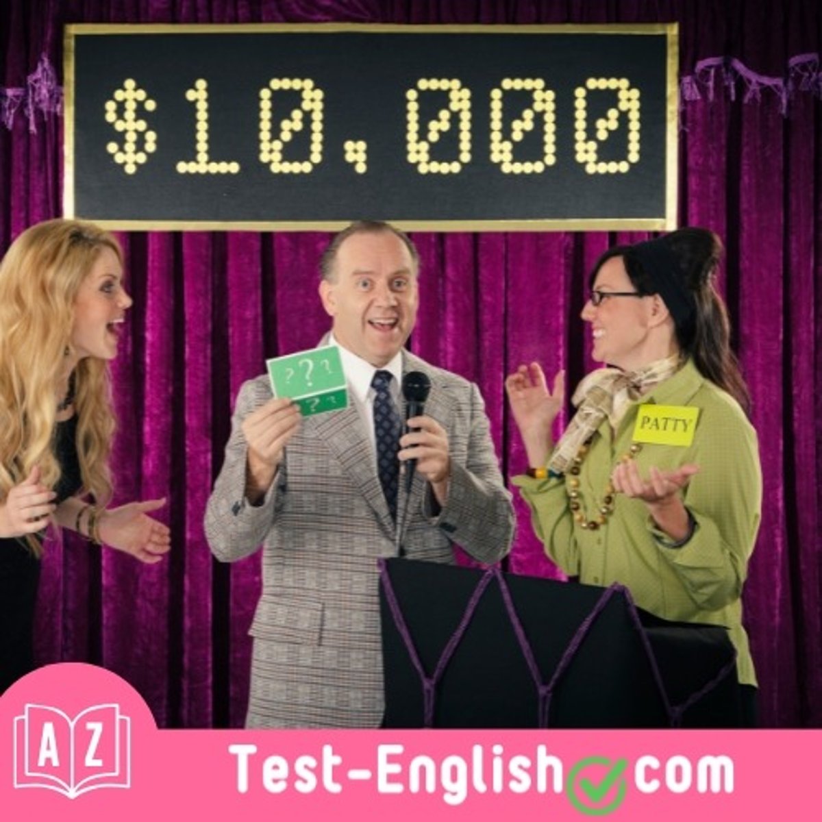 <p>I saw a new _____ show where the guests have to answer math problems.</p>