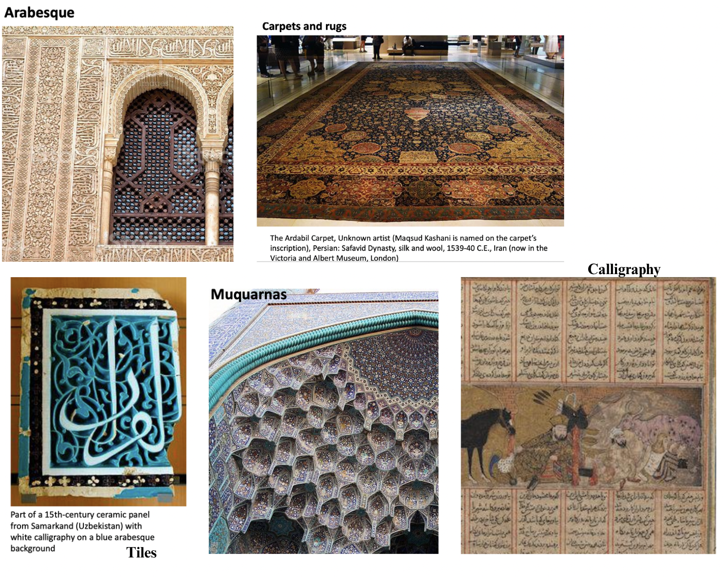 <p>Key Characteristics of Islamic Ornament: Secular Art</p>