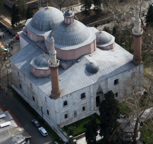 <p>Yeşil Camii (Green Mosque) of Mehmet I, Bursa (Turkey), 1412-24</p>