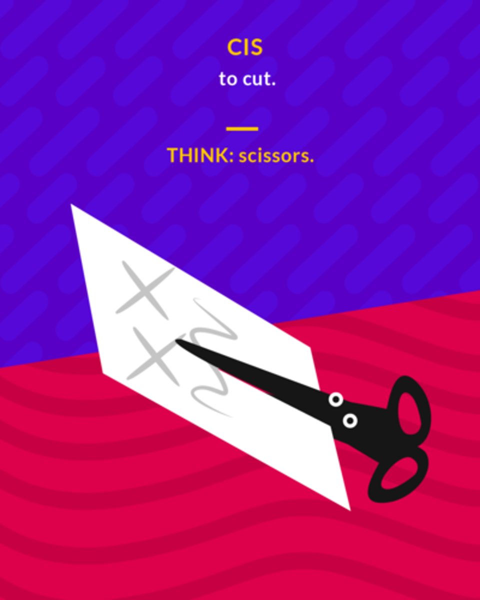 <p>to cut</p>
