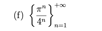 <p>Write out the first five terms of the sequence, determine whether the sequence converges, and if so find its limit.</p>