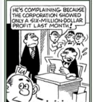 <p>Acquisitive </p>