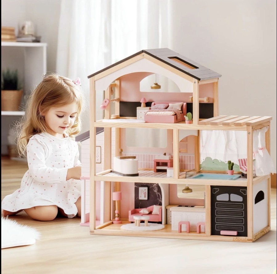 <p>Yo era</p><p>Cuando era niña, estaba completamente obsesionada con mi casa de muñecas </p>