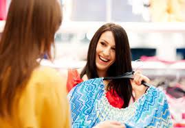 female salesperson