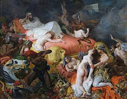 <p>What style is <em>The Death of Sardanapalus</em> by Eugène Delacroix?</p>
